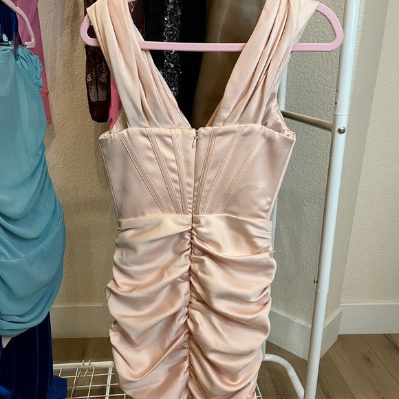 House of CB Blush Pink Coraline Mini Dress 💓👗 - Picture 12 of 15